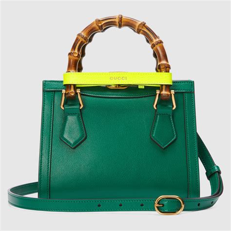 gucci diana mini tote bag green|gucci diana small shoulder bag.